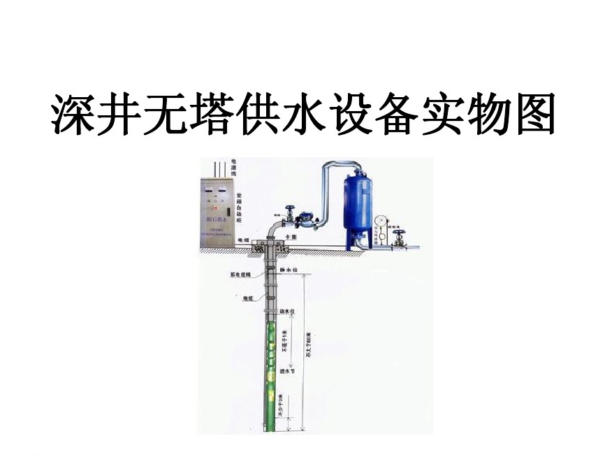 南和县井泵无塔式供水设备